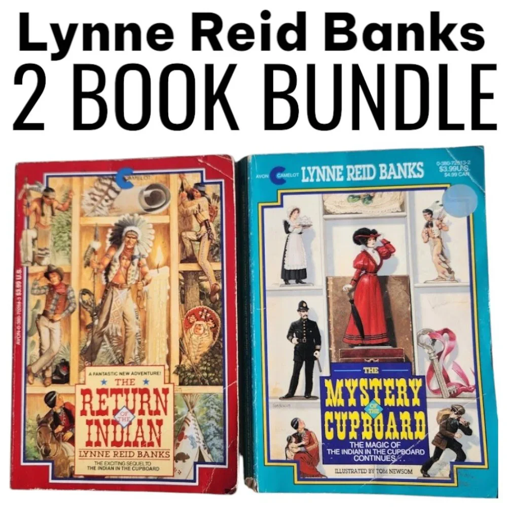 Lynne Reid Banks 2 Book Bundle Lot Set Chapter Books Young Adult Literature Nove